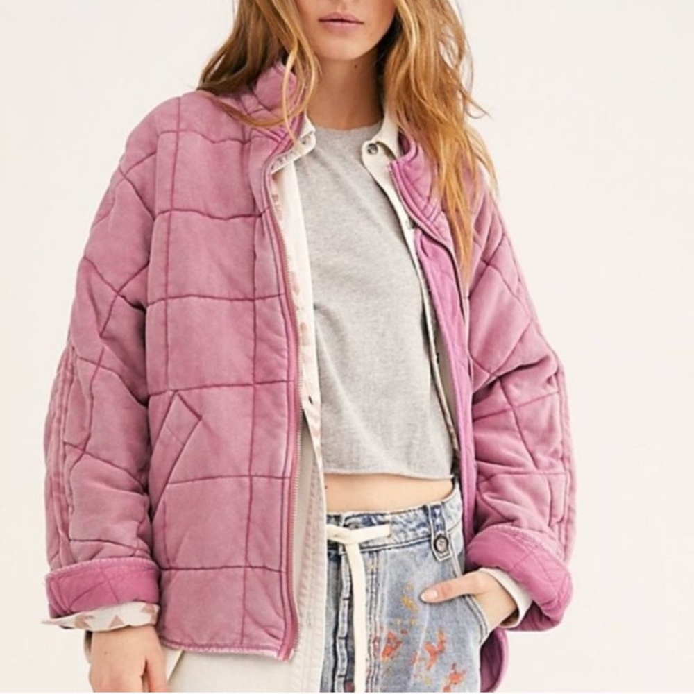 Free People Dolman jacket in Daphne